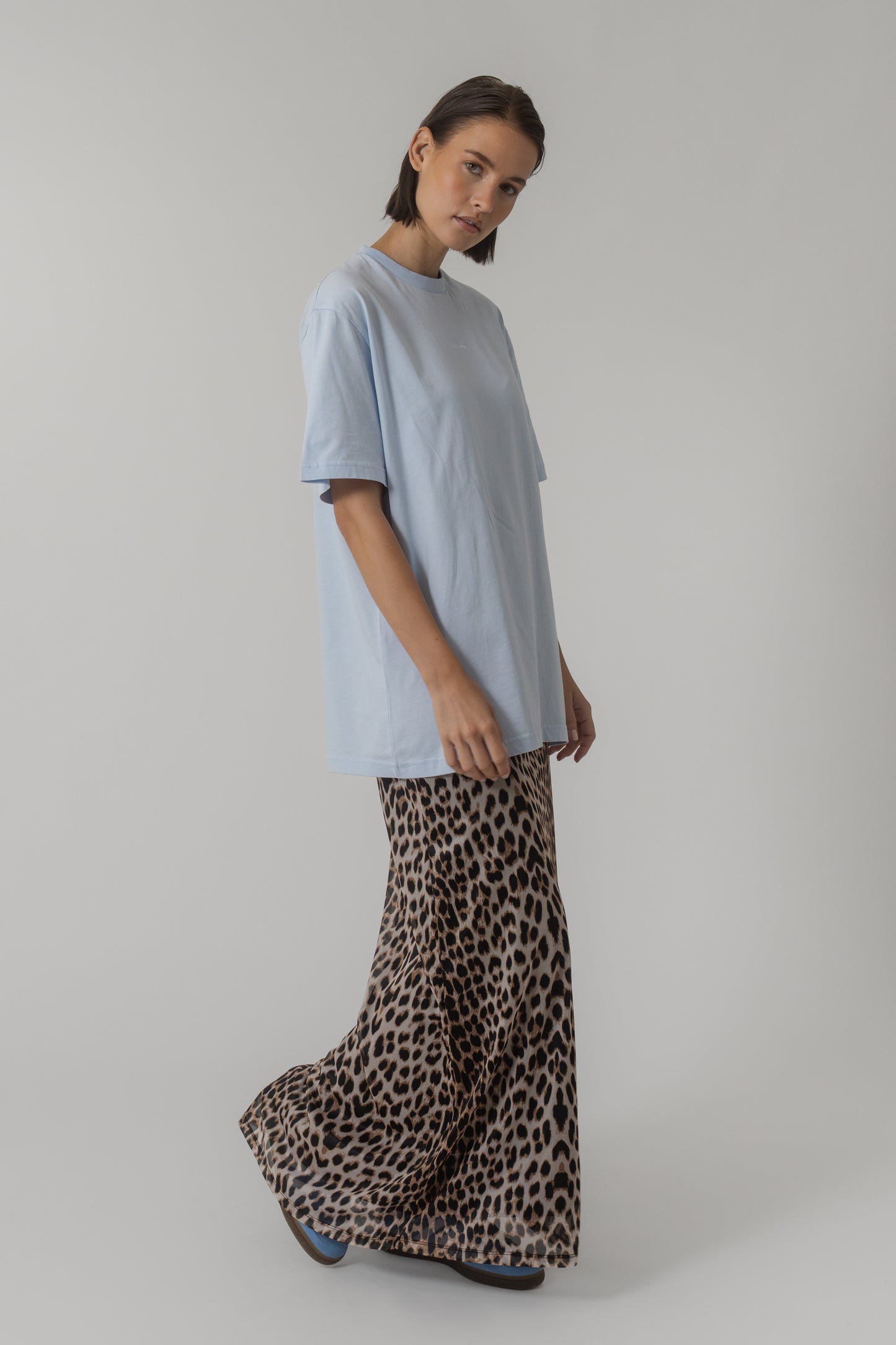 Boyfriend T-Shirt Ice Blue