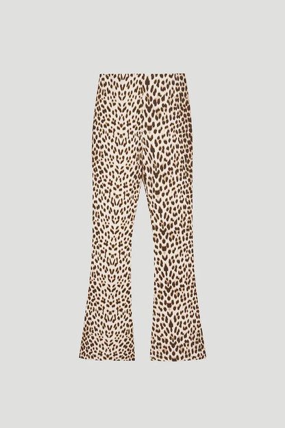 Oh April Tia Bootcut Leggings Leo