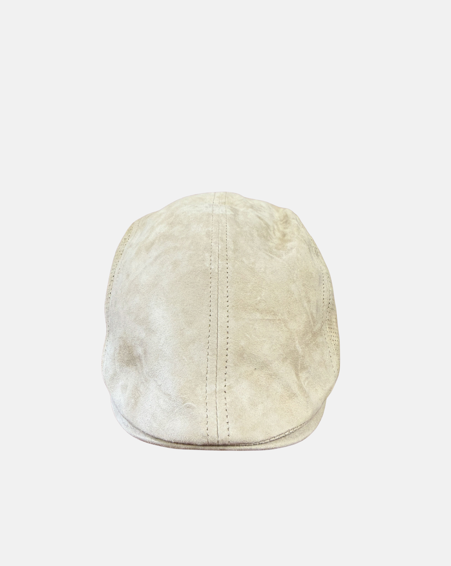 Leder Flatcap Perforiert