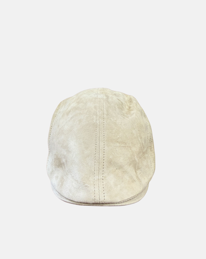 Leder Flatcap Perforiert