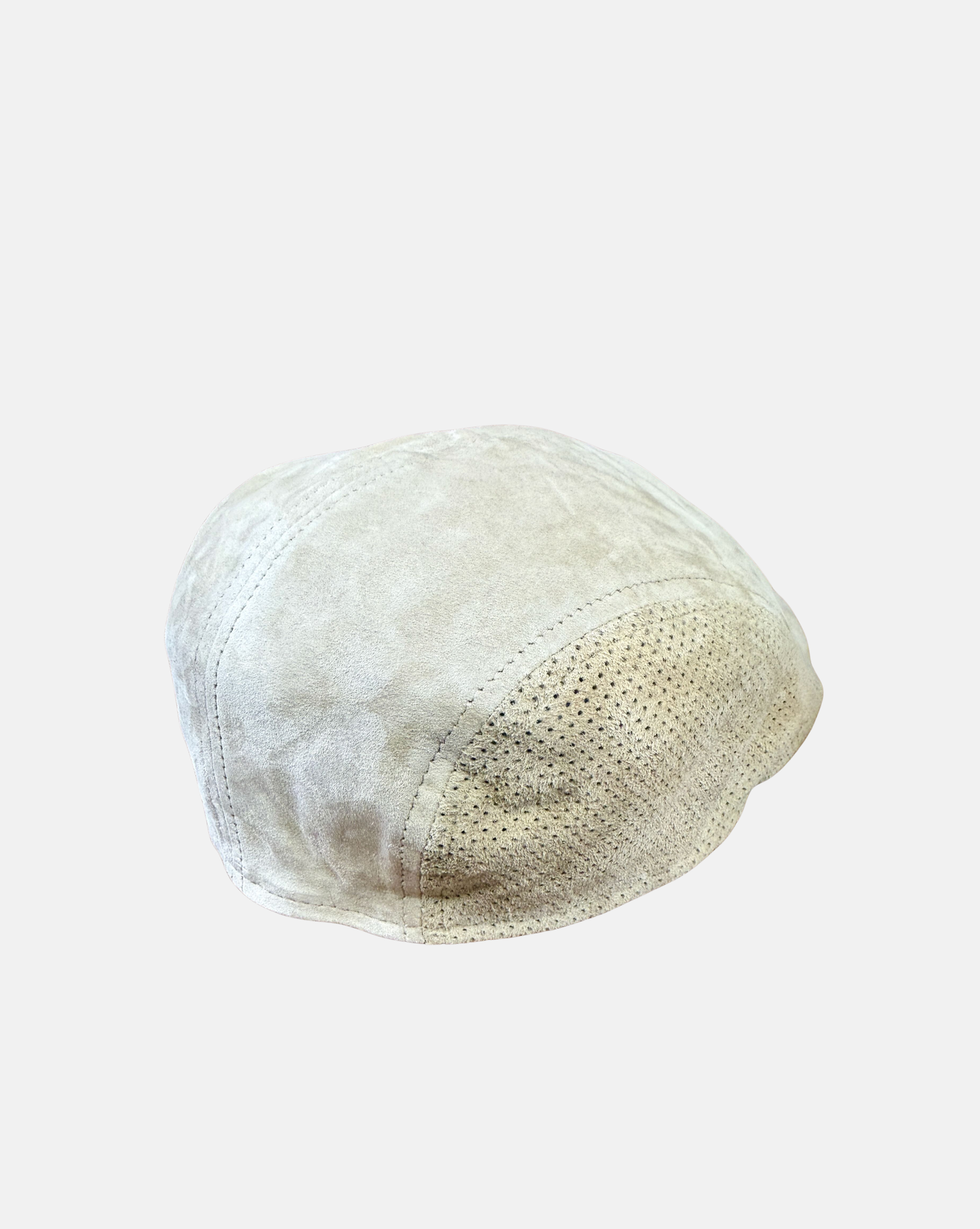 Leder Flatcap Perforiert