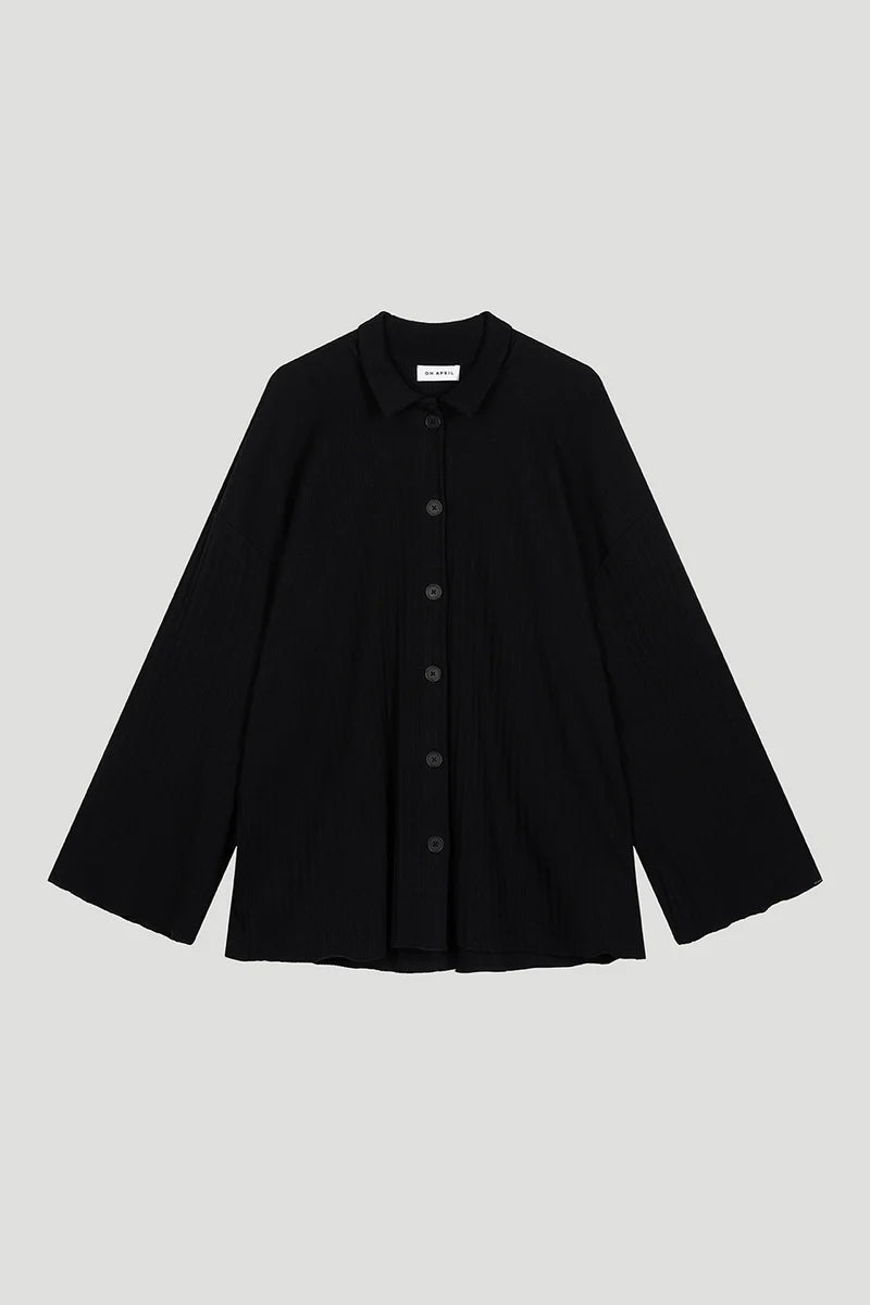 Fleur Blouse Black
